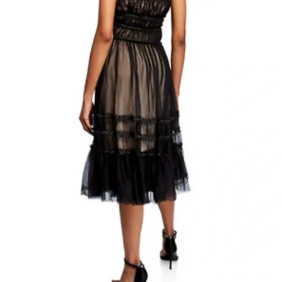 💖 HOST PICK 💖 Ruffle Mesh Cocktail Dress - Picture 8 of 9